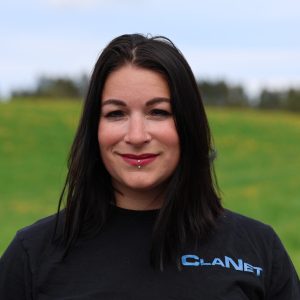 Portrait de Marjorie Dupuis de la société de nettoyage Clanet spécialisée dans l’entretien d’immeubles et bureaux